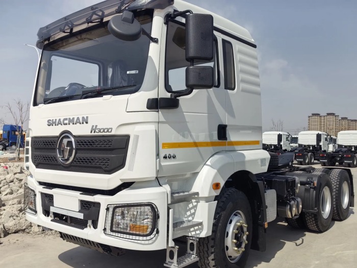 China Shacman Truck H3000 10 Wheels 6X4 400HP Heavy Duty Semi Trailer Head Tractor Trailer Truck Used Tractor Truck