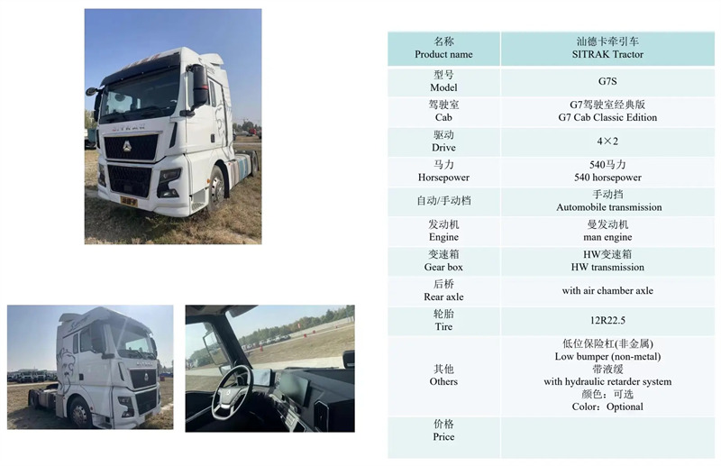 Sinotruck SITRAK tractor Head