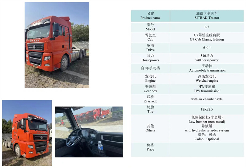 Sinotruck SITRAK tractor Head