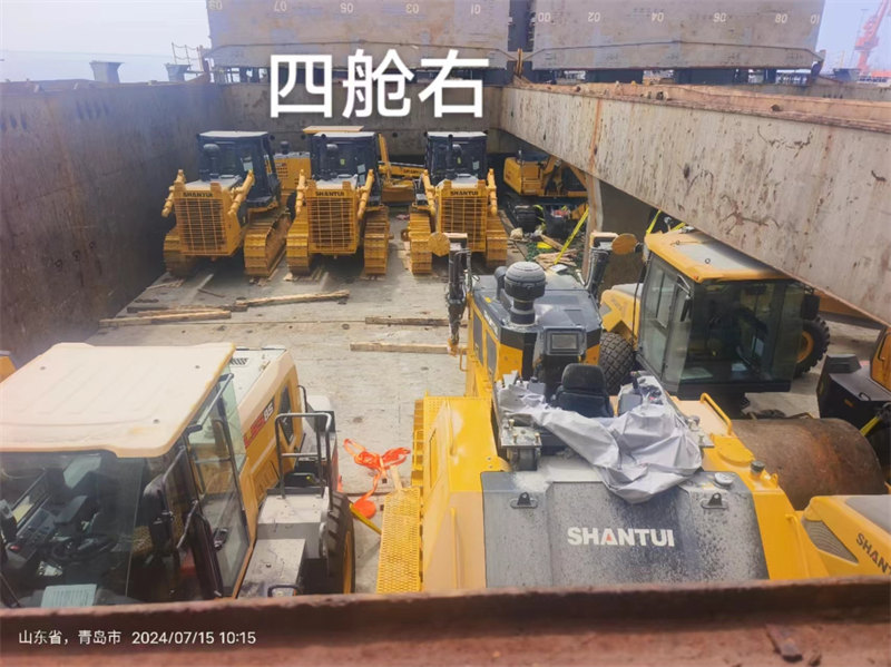 Used Vehicle Export in Progress: Fleet Being Loaded for Overseas Shipment