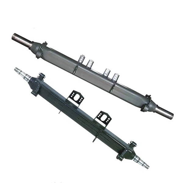 The axle shaft and the axle